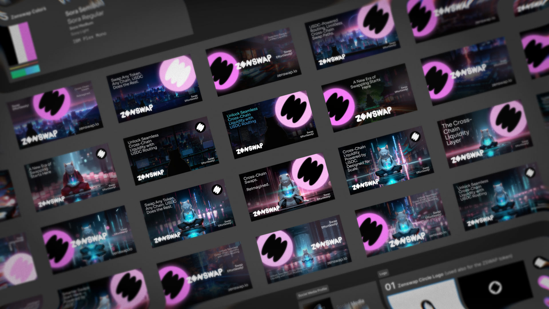 Zenswap brand guidelines