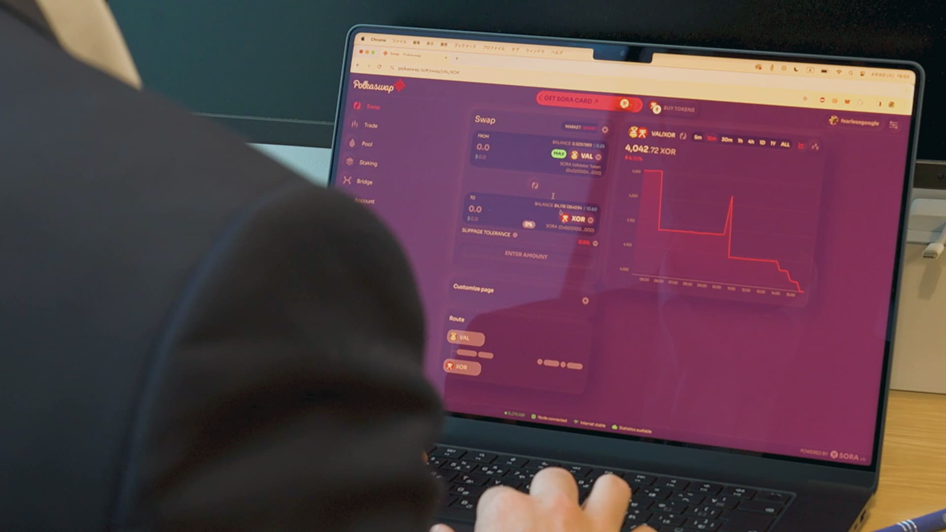 Polkaswap in real life