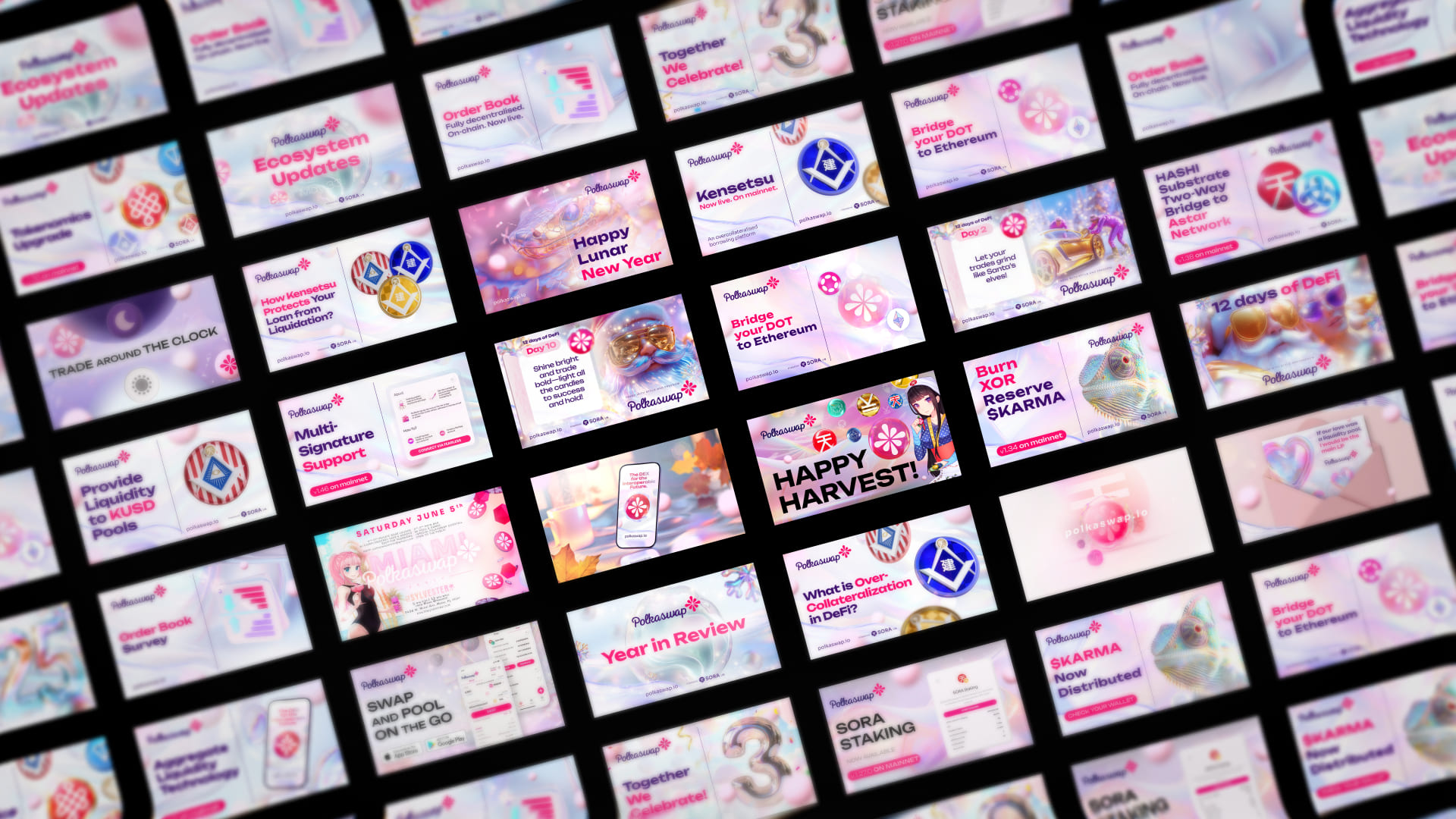 Polkaswap social media